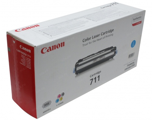 C711 (Bk) Картридж CANON оригинальный (Тех пак)