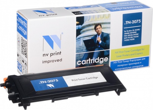 TN-2075 (Bk) Туба BROTHER совместимый NVPrint.jpg