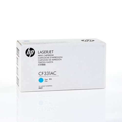 CF331AC №654A (С) Картридж HP оригинальный